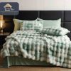 Lenjerie Pat Dublu, Blanita de Iepure Pufoasa, 6 Piese, Vernil, Cod J474